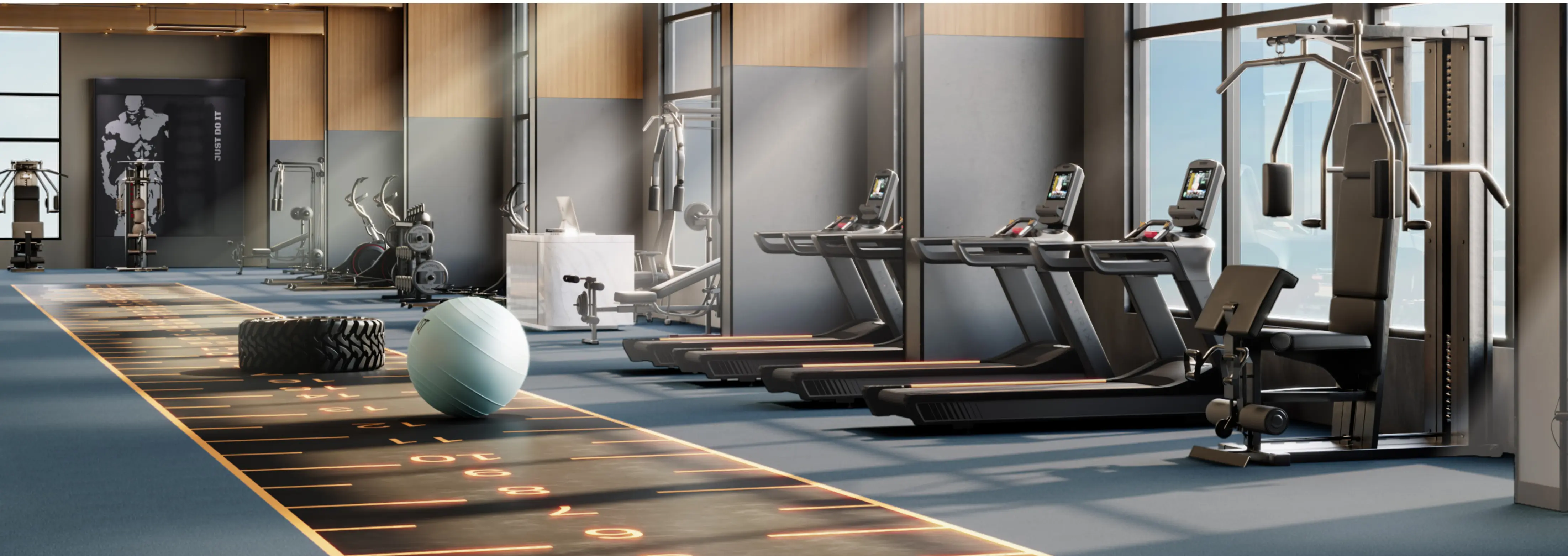 Clubhouse Gym facilities at Orizon